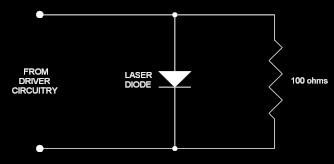 Simple resistor circuit used for ESD protection